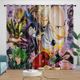 Load image into Gallery viewer, One-Punch Man Curtains Blackout Window Drapes Room Decoration