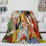 Charger l&#39;image dans la visionneuse de la galerie, One Piece Blanket Flannel Fleece Pattern Throw Room Decoration