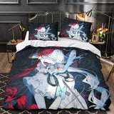 Charger l&#39;image dans la visionneuse de la galerie, One Piece Film Red Bedding Set Kids Quilt Duvet Cover Without Filler