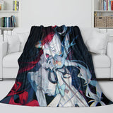 Load image into Gallery viewer, One Piece Film Red Blanket Flannel Throw Kids Room Decoration