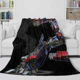 Charger l'image dans la visionneuse de la galerie, Optimus Prime Blanket Flannel Fleece Throw Kids Room Decoration