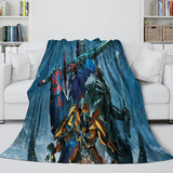 Charger l&#39;image dans la visionneuse de la galerie, Optimus Prime Blanket Flannel Fleece Throw Room Decoration