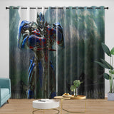 Charger l'image dans la visionneuse de la galerie, Optimus Prime Curtains Blackout Window Drapes Kids Room Decoration