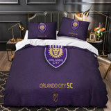 Load image into Gallery viewer, Orlando City SC Bedding Set Duvet Cover Without Filler