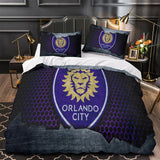 Load image into Gallery viewer, Orlando City SC Bedding Set Duvet Cover Without Filler