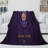 Load image into Gallery viewer, Orlando City SC Blanket Flannel Fleece Throw Room Decoration