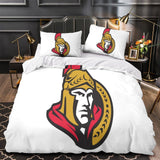 Charger l&#39;image dans la visionneuse de la galerie, Ottawa Senators Bedding Set Quilt Duvet Cover Without Filler
