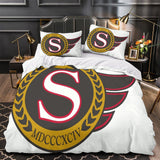 Charger l&#39;image dans la visionneuse de la galerie, Ottawa Senators Bedding Set Quilt Duvet Cover Without Filler