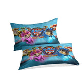 Load image into Gallery viewer, PAW Patrol The Mighty Movie Bedding Set Quilt Duvet Cover Without Filler