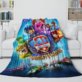 Charger l&#39;image dans la visionneuse de la galerie, PAW Patrol The Mighty Movie Blanket Flannel Fleece Throw Room Decoration