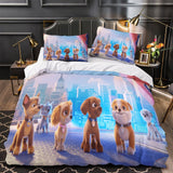 Charger l&#39;image dans la visionneuse de la galerie, PAW Patrol The Movie Bedding Set Kids Quilt Duvet Cover Without Filler