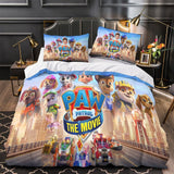 Charger l&#39;image dans la visionneuse de la galerie, PAW Patrol The Movie Bedding Set Kids Quilt Duvet Cover Without Filler