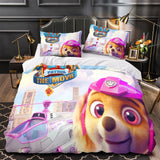 Charger l&#39;image dans la visionneuse de la galerie, PAW Patrol The Movie Bedding Set Quilt Duvet Cover Without Filler