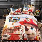 Charger l&#39;image dans la visionneuse de la galerie, PAW Patrol The Movie Bedding Set Quilt Duvet Cover Without Filler