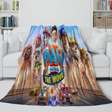 Charger l&#39;image dans la visionneuse de la galerie, PAW Patrol The Movie Blanket Flannel Throw Kids Room Decoration