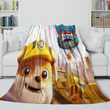 Charger l&#39;image dans la visionneuse de la galerie, PAW Patrol The Movie Blanket Flannel Throw Room Decoration
