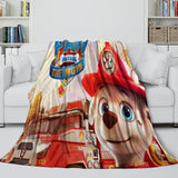 Charger l&#39;image dans la visionneuse de la galerie, PAW Patrol The Movie Blanket Flannel Throw Room Decoration