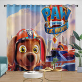 Charger l&#39;image dans la visionneuse de la galerie, PAW Patrol The Movie Curtains Blackout Window Drapes Kids Room Decoration