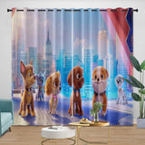 Charger l&#39;image dans la visionneuse de la galerie, PAW Patrol The Movie Curtains Blackout Window Drapes Kids Room Decoration