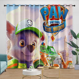 Load image into Gallery viewer, PAW Patrol The Movie Curtains Blackout Window Drapes Room Decoration