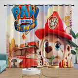 Load image into Gallery viewer, PAW Patrol The Movie Curtains Blackout Window Drapes Room Decoration