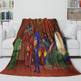 Charger l&#39;image dans la visionneuse de la galerie, PJ Masks Blanket Pattern Flannel Throw Room Decoration