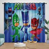 Charger l&#39;image dans la visionneuse de la galerie, PJ Masks Curtains Kids Blackout Window Drapes Room Decoration