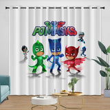 Charger l&#39;image dans la visionneuse de la galerie, PJ Masks Curtains Kids Blackout Window Drapes Room Decoration