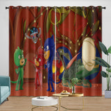 Charger l&#39;image dans la visionneuse de la galerie, PJ Masks Curtains Pattern Blackout Window Drapes Room Decoration