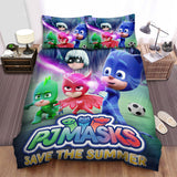 Charger l'image dans la visionneuse de la galerie, PJ Masks Duvet Cover Pattern Kids Bedding Sets Without Filler