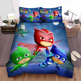 Charger l'image dans la visionneuse de la galerie, PJ Masks Duvet Cover Pattern Kids Bedding Sets Without Filler