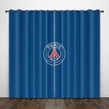 Load image into Gallery viewer, Paris Saint-Germain Football Club Curtains Pattern Blackout Window Drapes