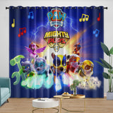 Charger l'image dans la visionneuse de la galerie, Paw Patrol Mighty Pups Curtains Pattern Blackout Window Drapes Room Decoration