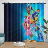 Charger l'image dans la visionneuse de la galerie, Paw Patrol Mighty Pups Curtains Pattern Blackout Window Drapes Room Decoration