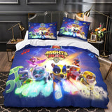 Charger l'image dans la visionneuse de la galerie, Paw Patrol Mighty Pups Duvet Cover Bedding Set Without Filler