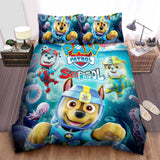 Charger l'image dans la visionneuse de la galerie, Paw Patrol Sea Patrol Ship And Octopus Bedding Set Duvet Covers Without Filler