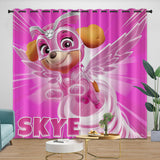 Load image into Gallery viewer, Paw Patrol Skye Curtains Blackout Kids Room Window Drapes