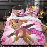 Charger l'image dans la visionneuse de la galerie, Paw Patrol Skye Duvet Cover Pattern Bedding Set Without Filler