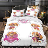 Charger l'image dans la visionneuse de la galerie, Paw Patrol Skye Duvet Cover Pattern Bedding Set Without Filler
