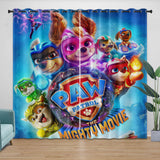 Load image into Gallery viewer, Paw Patrol The Mighty Movie Curtains Pattern Blackout Window Drapes