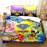 Charger l&#39;image dans la visionneuse de la galerie, Paw Patrol mighty pups Bedding Set Quilt Cover Without Filler