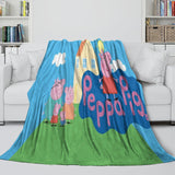 Charger l&#39;image dans la visionneuse de la galerie, Peppa Pig Blanket Flannel Throw Room Decoration