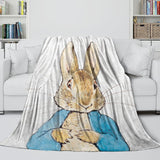 Load image into Gallery viewer, Peter Rabbit Blanket Flannel Throw Room Decoration