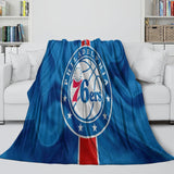 Charger l&#39;image dans la visionneuse de la galerie, Philadelphia 76ers Blanket Flannel Fleece Throw Room Decoration