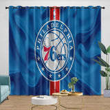 Load image into Gallery viewer, Philadelphia 76ers Curtains Blackout Window Drapes Room Decoration