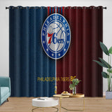 Load image into Gallery viewer, Philadelphia 76ers Curtains Blackout Window Drapes Room Decoration