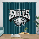 Charger l'image dans la visionneuse de la galerie, Philadelphia Eagles Curtains Blackout Window Drapes Kids Room Decoration