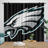 Charger l&#39;image dans la visionneuse de la galerie, Philadelphia Eagles Curtains Blackout Window Drapes Room Decoration