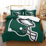 Charger l'image dans la visionneuse de la galerie, Philadelphia Eagles Duvet Cover Kids Bedding Set Without Filler