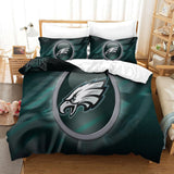 Charger l'image dans la visionneuse de la galerie, Philadelphia Eagles Duvet Cover Kids Bedding Set Without Filler